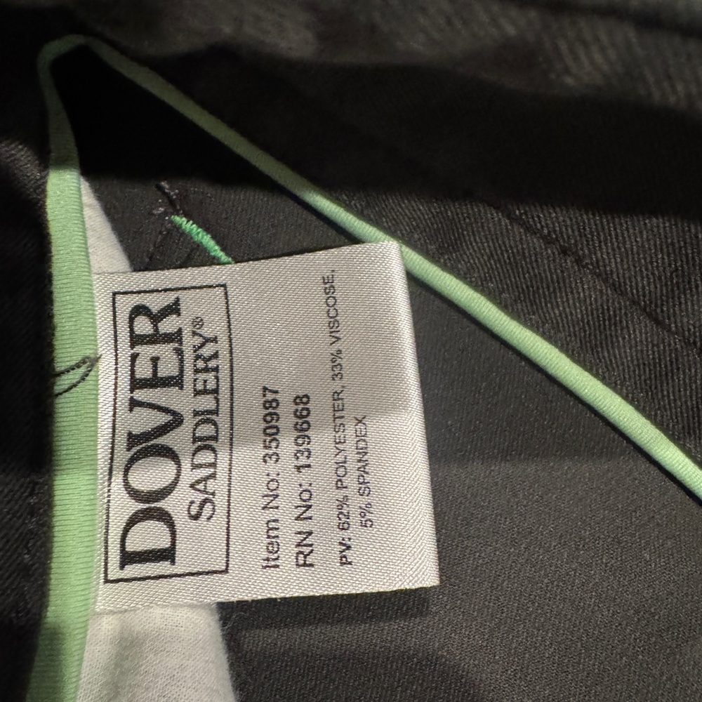 Dover Saddlery equestrian pants size 26. Minimal wear. - Picture 2 of 8